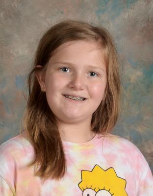 Pinewood Elementary student Ava Hoerst won the “Proudest Kid in Gaston County” essay contest, which is sponsored by Gaston Together.